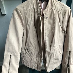 Free People Faux Leather Moto Jacket